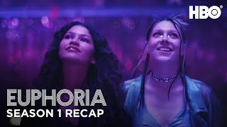 euphoria  season one recap  hbo [upl. by Hara405]