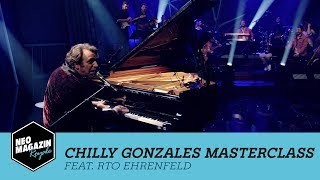 Chilly Gonzales Masterclass feat RTO Ehrenfeld  NEO MAGAZIN ROYALE mit Jan Böhmermann  ZDFneo [upl. by Nazus]