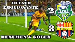 ORENSE 2 VS BARCELONA 3  RESUMEN Y GOLES  RELATO EMOCIONANTE DEL GOL ADONIS PRECIADO like [upl. by Niryt]