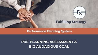 FS 12 Month Performance Planning PrePlanning Assessment [upl. by Sapowith]