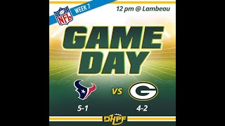 Packers vs TexansGameDayWeek 7 [upl. by Evoy957]