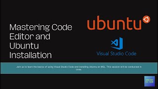 Basic IT Skills Code Editor  Visual Studio Code  Installing Ubuntu  WSL  Session 3 Urdu [upl. by Gloriana]