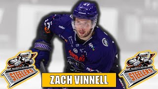 Sheffield Steelers Sign Zach Vinnell [upl. by Katt]