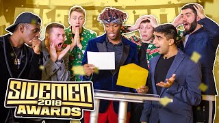 SIDEMEN YOUTUBE AWARDS 2018 [upl. by Dnalyar]