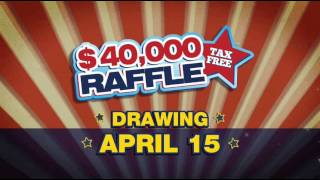 Michigan Lottery 40000 Tax Free Raffle [upl. by Marji]