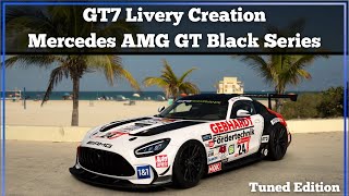 GT7 Livery Creation  Mercedes AMG GT Black Series [upl. by Parent633]