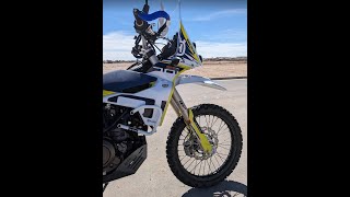 Husqvarna 701 Enduro 2020 Nomad ADV Rally Tower Review [upl. by Nannie]