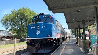 Railfanning at Radburn Fair Lawn Station  August 2023 [upl. by Kora752]