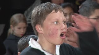 Awapuni School Haka for the All Blacks [upl. by Given]