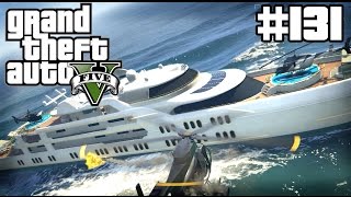 GTA V SINGLEPLAYER  quotTRAINER  ATAK NA JACHT  BOMBA  ͡° ͜ʖ ͡°quot  131 [upl. by Heidt]