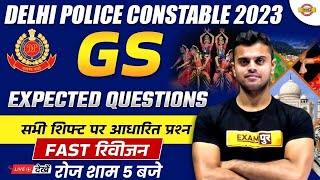 DELHI POLICE CONSTABLE 2023  DELHI POLICE CONSTABLE VACANCY EXPECTED QUESTIONS  GK BY VINISH SIR [upl. by Ecnerwaled42]