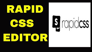 How to install Rapid CSS Editor 2018 [upl. by Enreval]