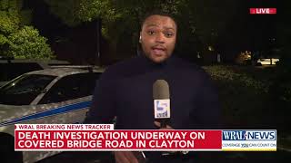 Man dies during police confrontation on Covered Bridge Road in Clayton [upl. by Suk]