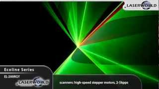 Laserworld EL200RGY  strong multicolor show laser system [upl. by Franz]