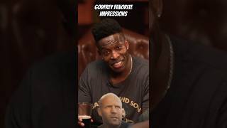 Godfrey does his favorite impression jasonstatham trump shannonsharpe jaypharoah [upl. by Zelazny]