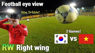 I Played Son Heung Min playing against Vietnam 60m dribble [upl. by Hillari]