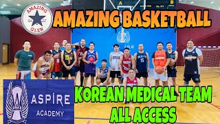 Amazing Korean Medical Team All Access Aspire Academy 🏀 [upl. by Oca490]