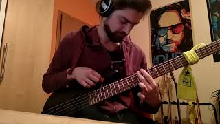 Protest The Hero  Gardenias  Bridge Bass cover [upl. by Liatrice]