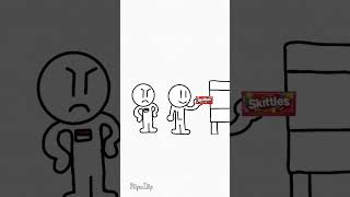 AnimateME WANNA TO BUY SKITTLES [upl. by Hanson]