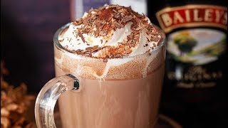 In the kitchen with JASON amp GINA  Baileys Hot Chocolate [upl. by Aydni]