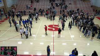 Sublette High School vs Elkhart High School Boys Varsity Basketball [upl. by Giffard703]