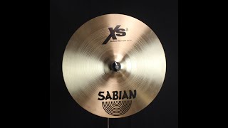 Used Sabian 16quot Xs20 Medium Thin Crash  1047g [upl. by Dinsmore]