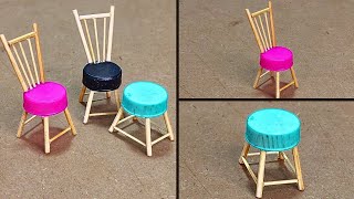 Bottle Cap Craft Idea  Bottle Cap Chair I DIY PlasticRecycle Idea Bottle Cap Craft Idea [upl. by Ahoufe]