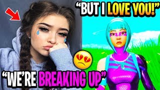 My Girlfriend Broke Up With Me Fortnite EMOTIONAL [upl. by Laurette]