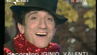 Gigi Proietti  Comera bello il mondo sigla finale quotIo a modo mioquot RAI 1986 [upl. by Emyle]