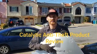 Prius catalytic antitheft product review [upl. by Leelaj]