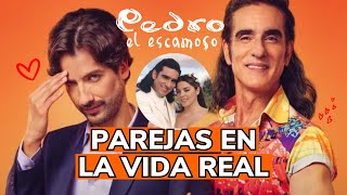 PEDRO EL ESCAMOSO 2 PAREJAS EN LA VIDA REAL [upl. by Aimekahs]