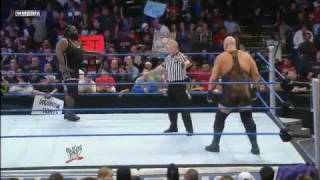 Mark Henry VS Big Show  SmackDown 27012012 [upl. by Fayette9]