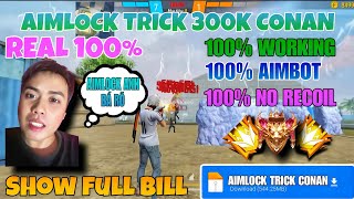 REG FF OB46 SHARE AIMLOCK TRICK 300K CỦA TRÙM HACK RI CONAN TRÊN TIK TOK AIMLOCK CỰC BÁ GHÌM TÂM [upl. by Norwood]