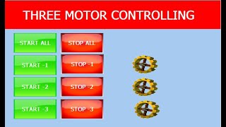 LS xPBuilder HMI programming three motor controlling  Skills Engineering amp Automation [upl. by Dyanne575]