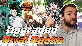 OTK Midoriya amp Block Punish Bakugo UPGRADED RIVAL DECK PROFILE  My Hero Academia Card Game TCGCCG [upl. by Bluma]