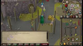 OSRS MAXED MED PKING GIVING ALL LOOT AWAY [upl. by Esirehc302]