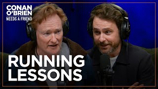 Conan Wants Tom Cruise To Teach Him How To Run Feat Charlie Day  Conan OBrien Needs A Friend [upl. by Selbbep]