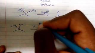 Hydrolysis of Acetals Reaction and Mechanism [upl. by Adiaj558]