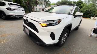 2023 Toyota RAV4 XLE AWD panic alarm [upl. by Ymerej870]