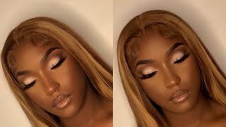 Soft Glam Makeup Look  Client Makeup Tutorial [upl. by Idnak]