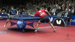 FULL MATCH  Timo Boll vs Dimitrij Ovtcharov  Champions League [upl. by Zsuedat690]