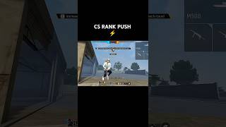 CS RANK PUSH ⚡ MOMENT SPEED ONE TAP 🤯 freefire shorts m500 [upl. by Pozzy]