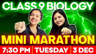 Class 9 Biology Christmas Exam  Marathon  Full Chapter  Exam Winner [upl. by Chandos617]