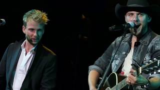 Brett Kissel amp Yoan  Good Hearted Woman  CNE Bandshell Toronto ON [upl. by Netfa]