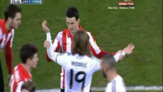 Ronaldo red card against Bilbao February 2nd 2014 HD [upl. by Jacquenette]