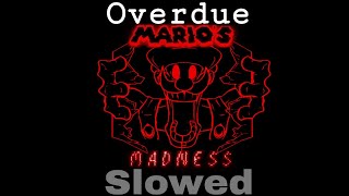 Friday Night Funkin  Overdue Slowed  Mario Madness v2 Mod [upl. by Yorled]