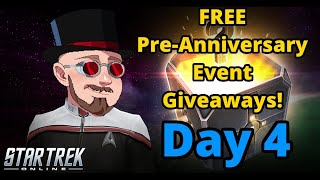 Day 4 of the PreAnniversary Event Giveaways  Star Trek Online [upl. by Tarrsus]