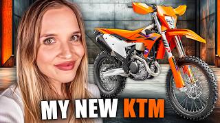 NOWY KTM 450 EXCF 2024  UNBOXING [upl. by Yelkao405]