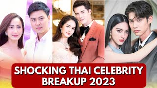 TOP 10 THAI ACTORS WHO BROKE UP IN 2023  BRIGHT VACHIRAWIT  HANDSOME THAI ACTORS thaidrama [upl. by Nylyahs]