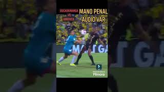 MANO PENAL BUCARAMANGA VS AMERICA AUDIO VAR [upl. by Hsiwhem]